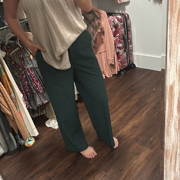 Emerald green Joie trousers - Picture 4 of 4